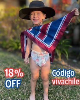 ❤️🤍💙Te queremos desear unas felices fiestas patrias y agradecerte por siempre elegirnos! Cómo marca orgullosa chilena te queremos regalar un 18% OFF en toda la web usando el código VIVACHILE. 🇨🇱
📆Aprovecha este descuento que es solo válido para este 18 y 19 de septiembre o hasta agotar stock por nuestra página web.BabyBoo mejores para ti, mejores para tu bebé, mejores para el planeta. 🐼🌎